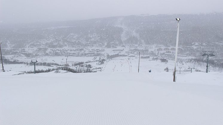 Skidbacke i Tänndalen