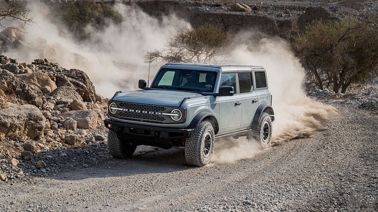 Ikoniske Ford Bronco er klar for europeiske kunder i et begrenset antall