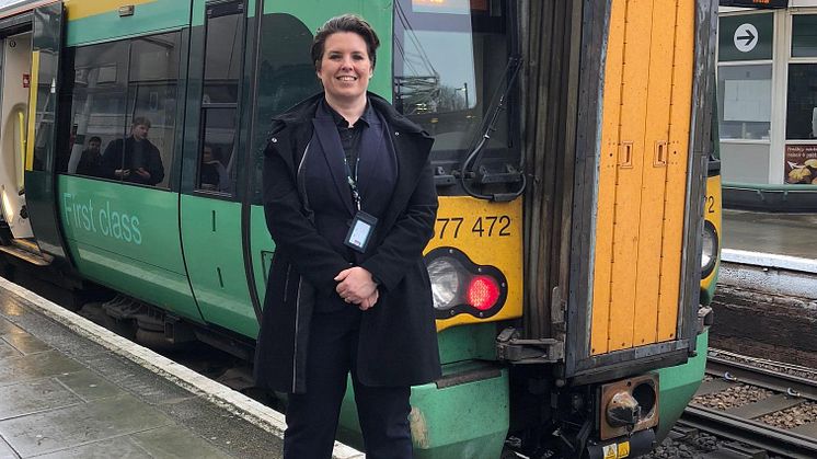 Polly McGillivray by train