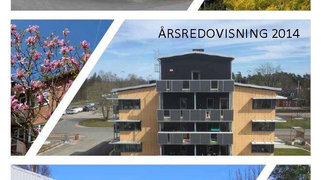 Finnvedsbostäders årsredovisning 2014