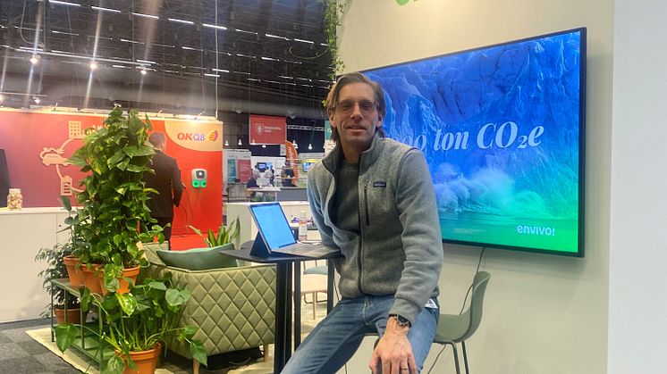 Envivos VD Magnus Engström på Nordic Sustainability Expo