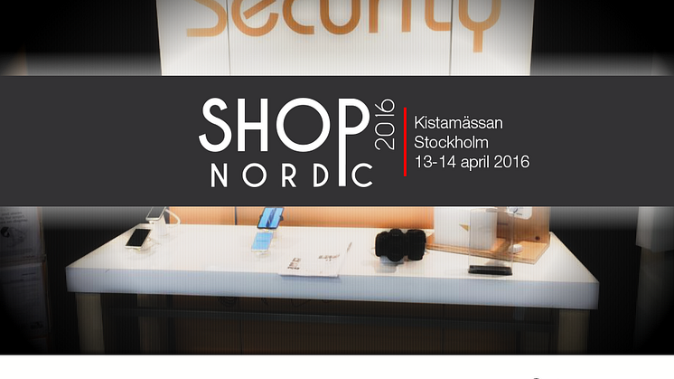 Gate Security på SHOP Nordic 2016, Kistamässan