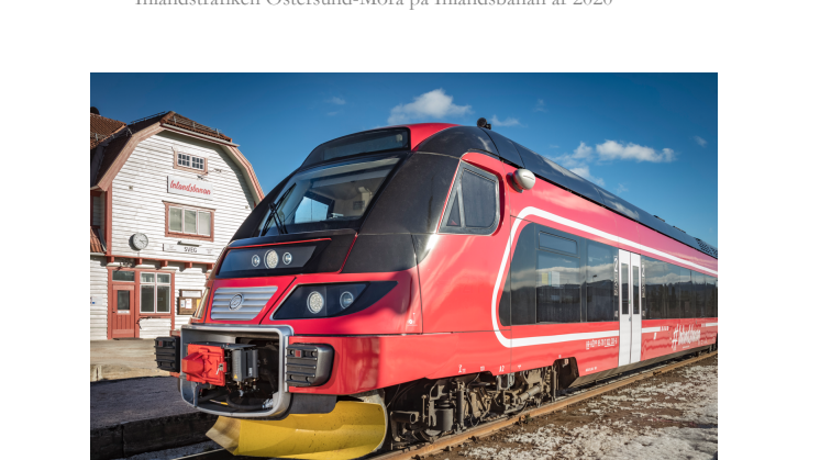 Framtidens kollektivtrafik på Inlandsbanan