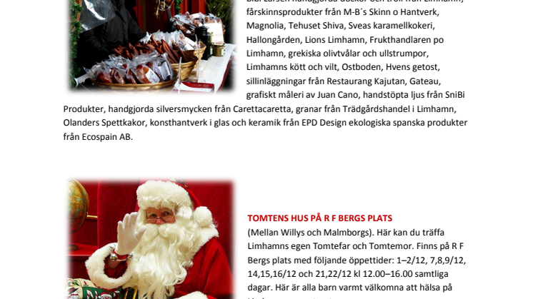 Hitta din Malmöjul i helgen:Tomte, marknad och musik på Limhamn!