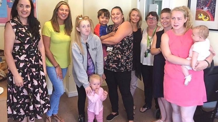 Young parents given a helping hand 