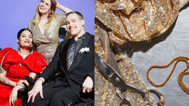Nu lanseras världens första second hand-kollektion med funktionsanpassade festkläder