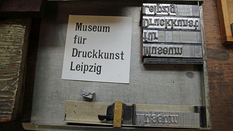 Letter "Museum für Druckkunst Leipzig"