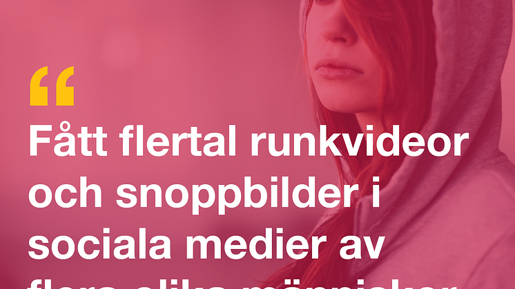 Anonymt svar från flicka som deltagit i Nätrapporten 2017.