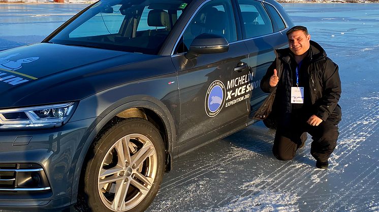 Vinterdäck test -Andie Lahdo testar nya vinterdäck