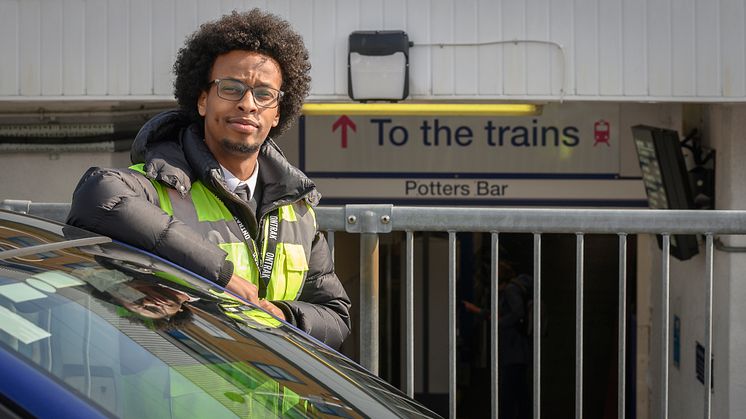 Imran Mohammed, ready to assist from Potters Bar