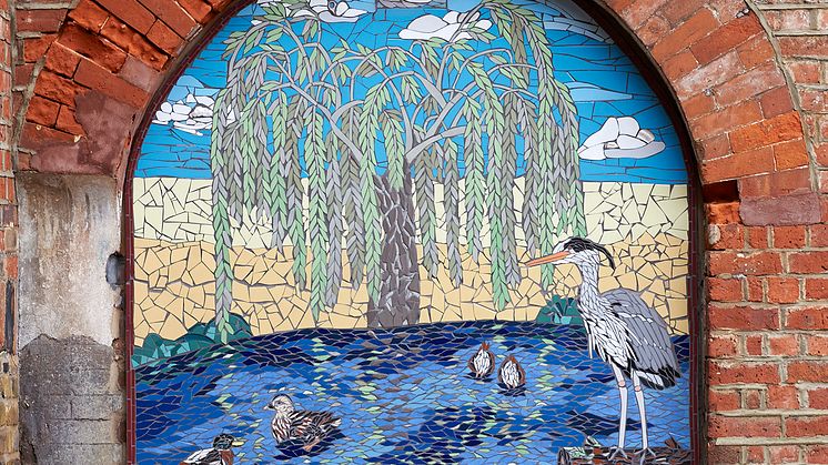 Palmers Green mosaics: 1 of 4