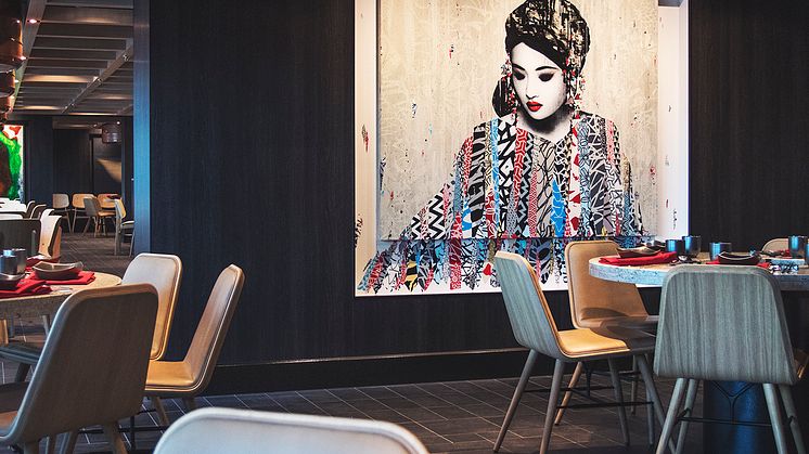 Norwegian Joy - Shabu Shabu restaurant - Design by Tillberg Design of Sweden 