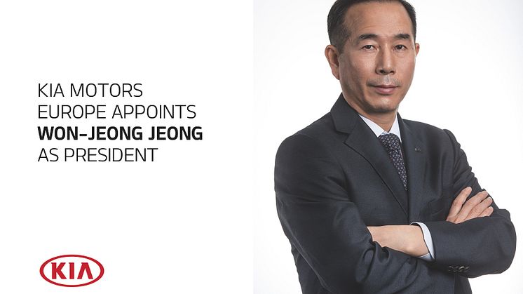 Som ny præsident for KIA Motors Europe skal Jeong være spydspids for KIAs ”Plan S”, som fokuserer på elbiler og tilpassede mobilitetsløsninger.