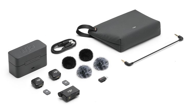 DJI Mic Mini （2TX+1RX+Charging Case）—Left Side 45 Degree.jpg