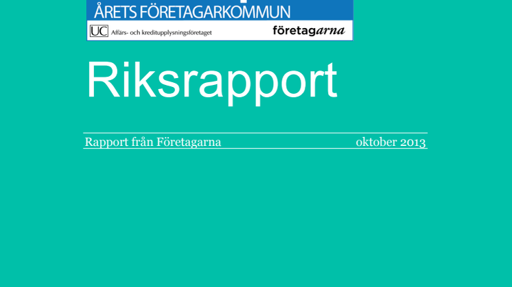Riksrapport
