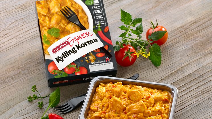 Fjordland Express kylling korma