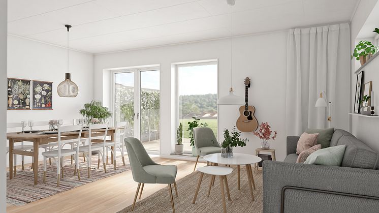 ​OBOS utvecklar Rydsgård med bostadsrätter och villatomter