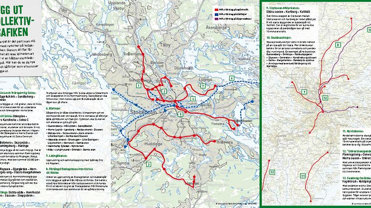 Grönt valprogram: För en hållbar Stockholmsregion