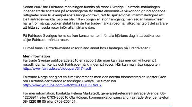 Här hittar du schyssta rosor i Umeå inför alla hjärtans dag