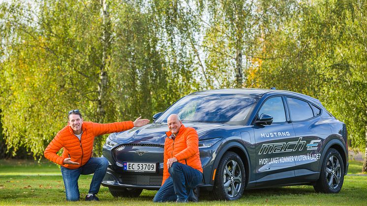 Ford Mustang Mach-E rekkeviddetest 2021 høst