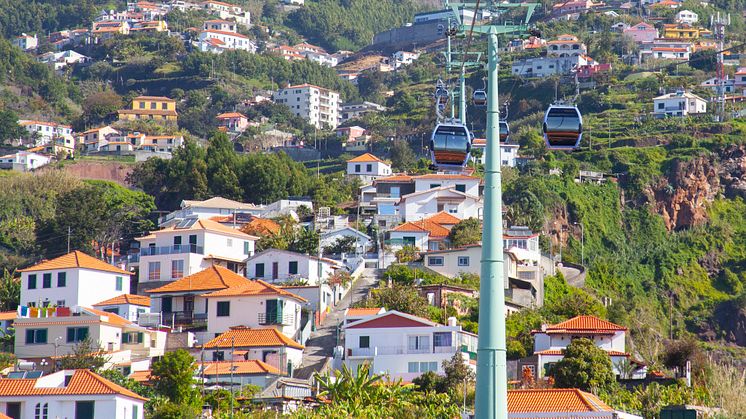 Cable cars over Funchal, Madeira.jpg