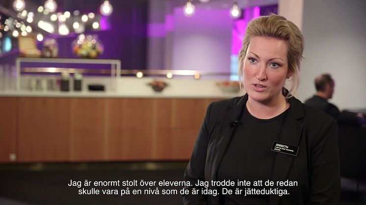 Hotellutbildningen, Realgymnasiet HT2018 - intervju med elever 