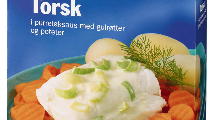 Fjordland Sous Vide torsk i purreløksaus