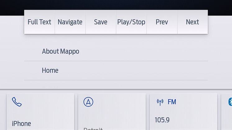 Ford Sync Mappo 2021
