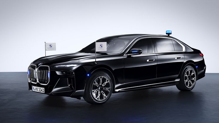 BMW i7 Protection: Verdens første pansrede elektriske sedan