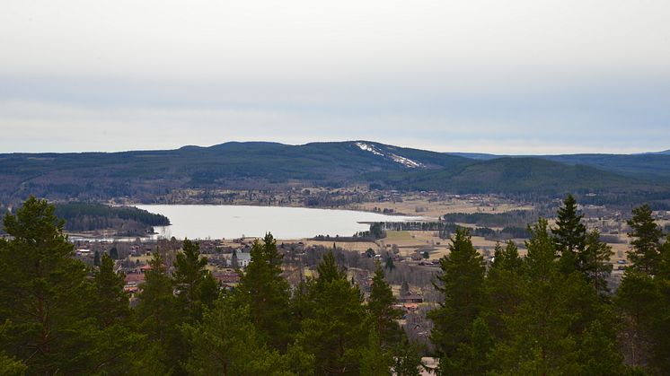 Vacker utsikt  från Siljansnäs. Här finns ett av Dalarnas 300 naturreservat. Foto: Länsstyrelsen i Dalarnas län.   