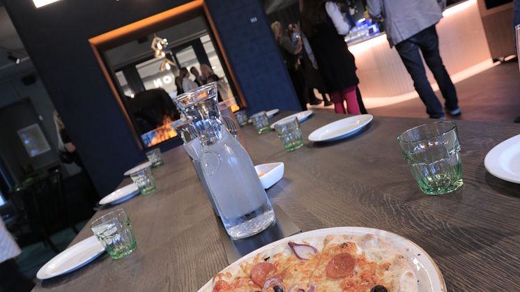Hjemmelaget pizza på Union864 II