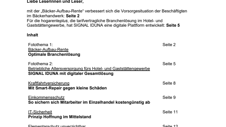 Tipps und Themen 11-2020