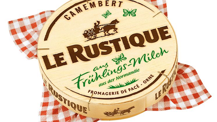 Le Rustique Camembert aus Frühlingsmilch
