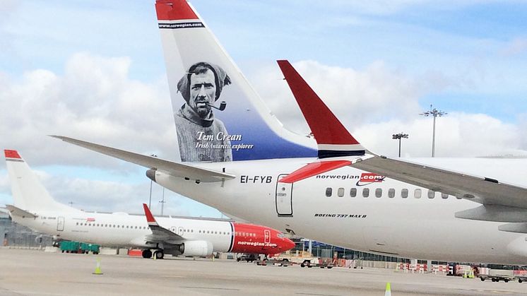 Norwegian double daily flights from Dublin to New York take off