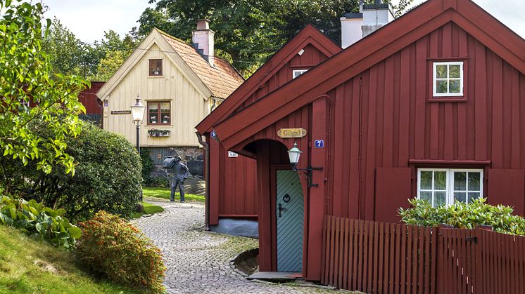Huset innan restaureringen startade.