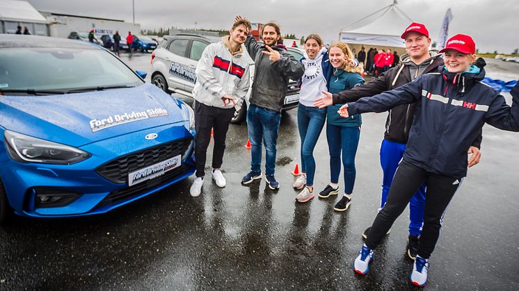 1000 ungdommer har nå gjennomført Fords gratis kjørekurs 