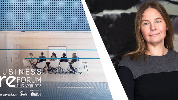 Nordeas Tina Sandvik är en av inspiratörerna under Deloittes kvinnliga nätverk i Åre