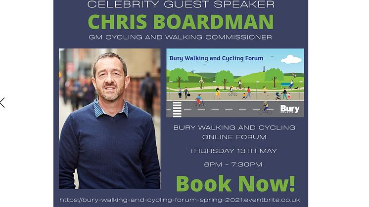 Chris Boardman special guest at cycling forum
