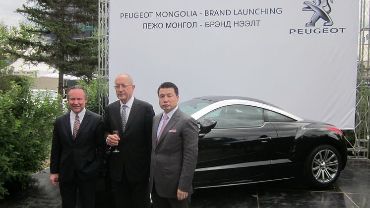 Premiär för Peugeot i Mongoliet