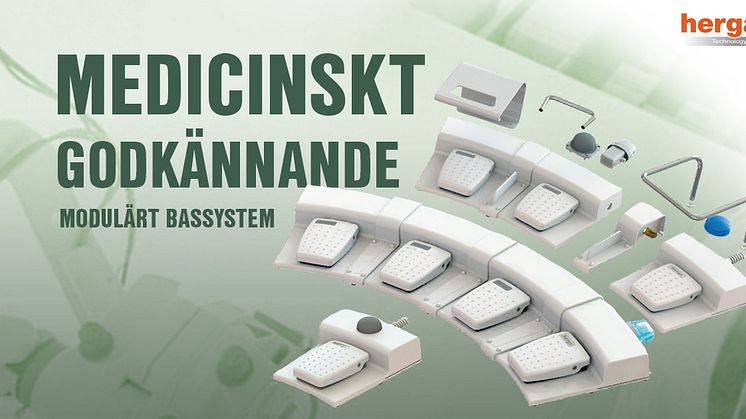 MODULÄRT BASSYSTEM MED MEDICINSKT GODKÄNNANDE