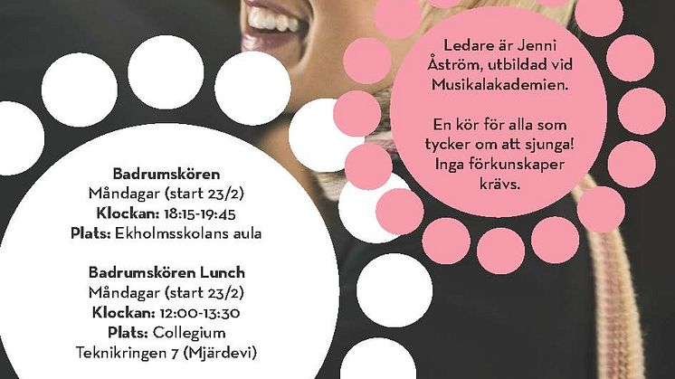 Medborgarskolan i Linköping startar en ny kör - Badrumskören