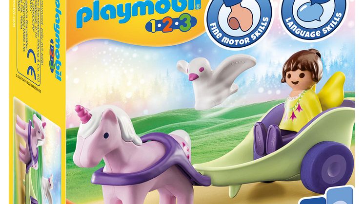 Einhornkutsche mit Fee (70401) von PLAYMOBIL 1.2.3