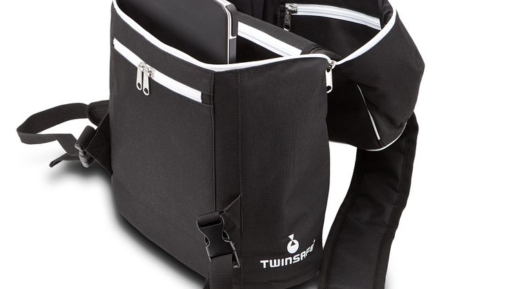 Twinsafe stöldskyddad ryggsäck