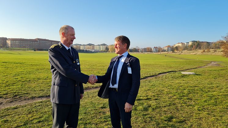 Försvarsmakten och Svensk Sjöfart skriver på avsiktsförklaring för karriärväxling
