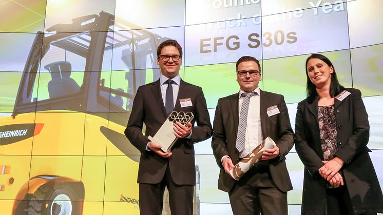 Jungheinrich vinner IFOY Award för bästa motviktstruck under 3,5 ton