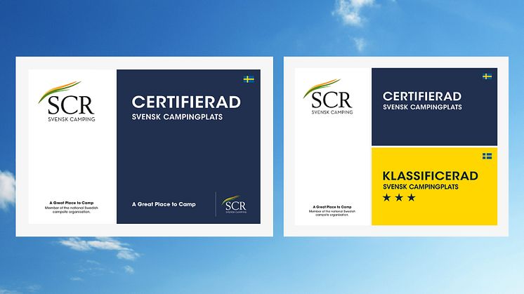 SCR Svensk Camping lanserar en certifiering för Sveriges campingplatser. 
