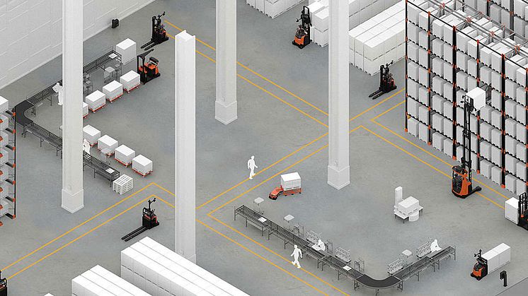 Smartare hantering med automatiserade truckar från Toyota