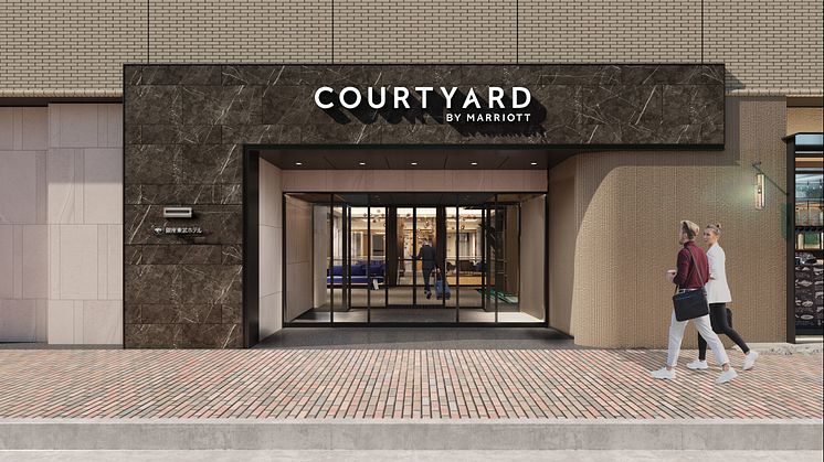 The "Courtyard by Marriott Tokyo Ginza Hotel" has Renewed its Contract with Tobu Hotel Management