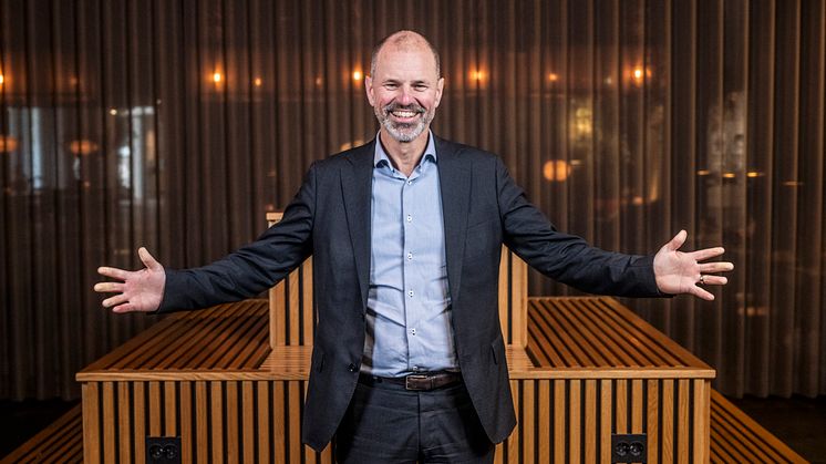 Robert Dackeskog, President and CEO, Duni Group. Photographer: Asaf Kliger