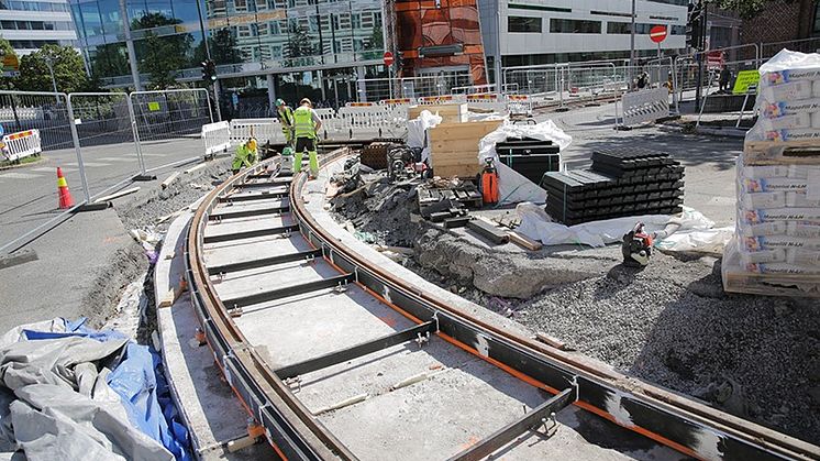 Når det midlertidige trikkesporet i Hausmanns gate, Christian Krohgs gate og Stenersgata tas i bruk fra 2. september, opphører all trikkedrift i Storgata.